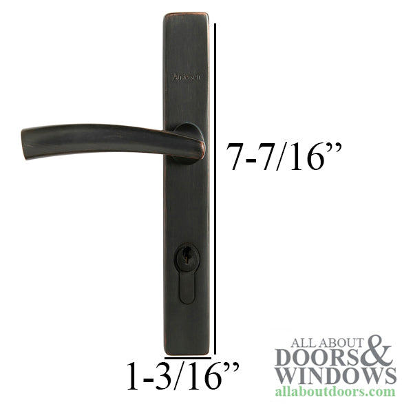 Andersen / Emco Modern Storm Door Handle Set Trim Venetian Bronze