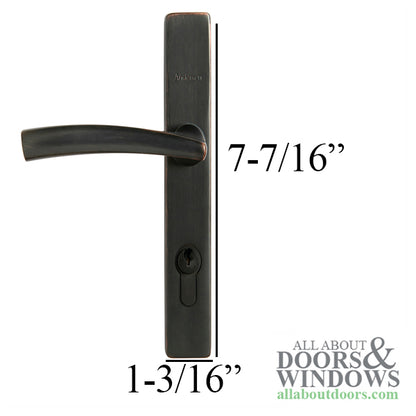 Andersen / Emco Modern Storm Door Handle Set Trim Venetian Bronze