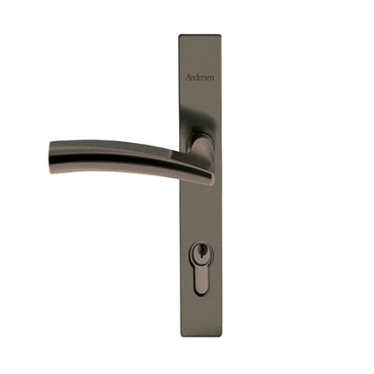Andersen / Emco Modern Storm Door Handle Set Trim Metallic Stone