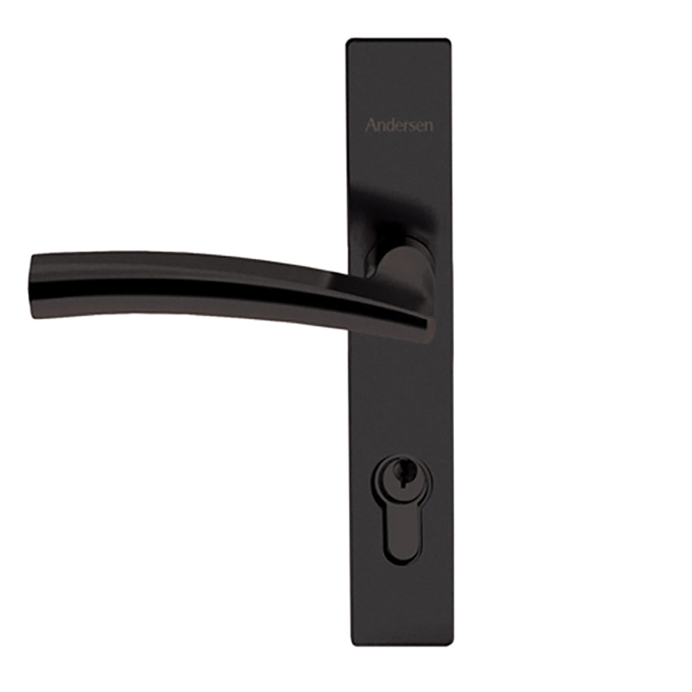 Andersen / Emco Modern Storm Door Handle Set Trim Flat Black