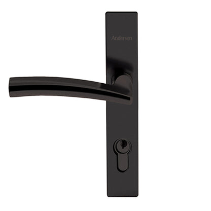 Andersen / Emco Modern Storm Door Handle Set Trim Flat Black