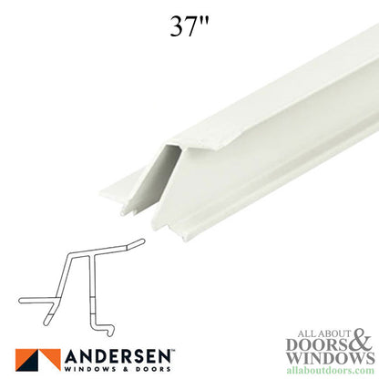 Andersen, Perma-Shield Awning / Casement Glazing Bead, 3/8", C35, 37" Length, White