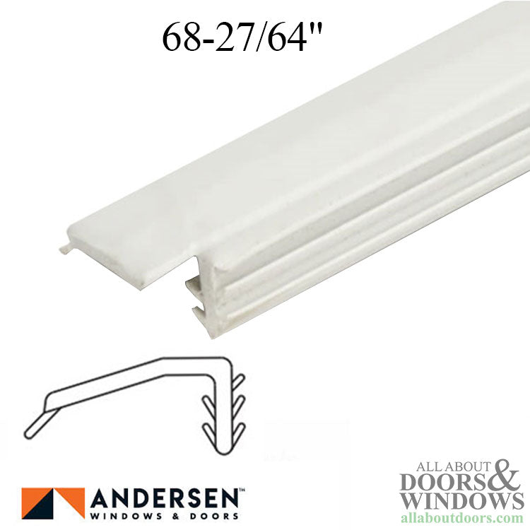 Andersen Casement and Picture Window Vinyl Bead for 1" Insulated Glass 68-27/64" - White