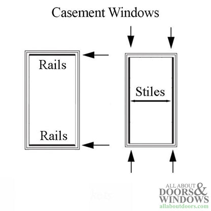 Andersen Casement and Picture Window Vinyl Bead for 1" Insulated Glass 32-31/64" - White