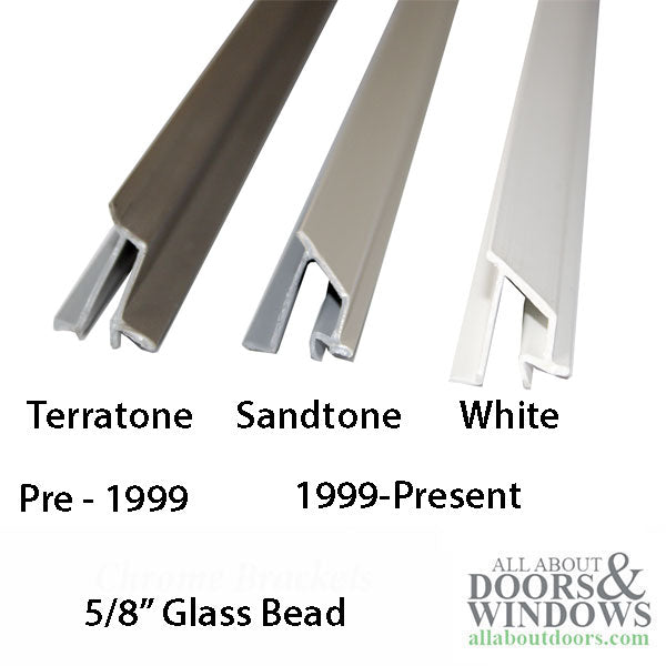 Vinyl Glazing Bead, Andersen 1983-1999