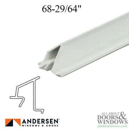 Andersen Glazing Bead, Perma-Shield Improved/E-Z 400 Series, 5/8" CP3, 68-29/64" - White