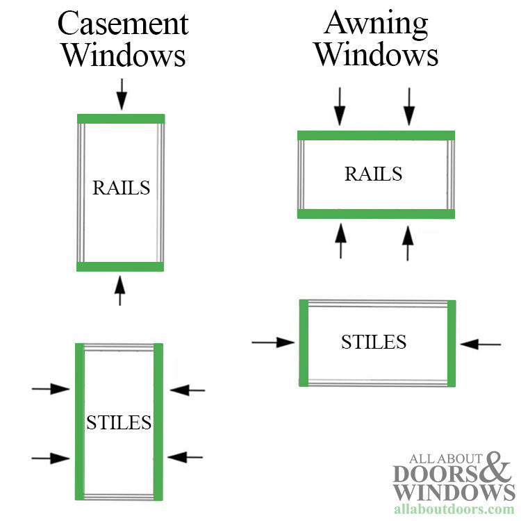 Andersen Glazing Bead, Perma-Shield Improved/E-Z 400 Series, 5/8" CN1, 17-1/32" - Terratone