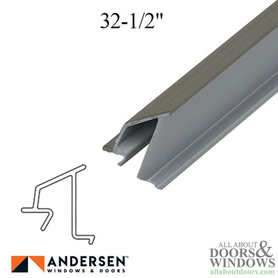 Andersen Glazing Bead, Perma-Shield Improved/E-Z 400 Series, 5/8" CXW1/CP30, 32-1/2" - Terratone
