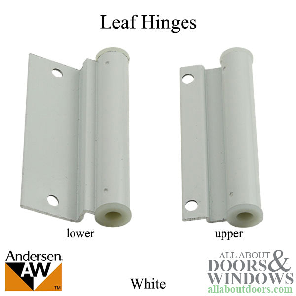 Andersen Hinge Leaf, Screen Door, Upper, Blemished - White