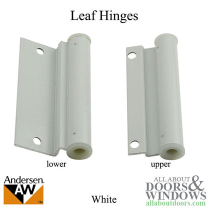 Andersen Hinge Leaf, Screen Door, Upper, Blemished - White