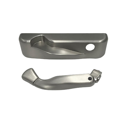 Andersen 100 Series Casement and Awning Operator Cover & Folding Handle Pack, Left Hand - Satin Nickel