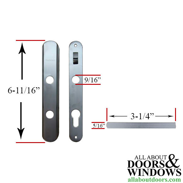 Blemished Andersen/EMCO Traditional Storm Door Handleset - Oil-Rubbed Bronze