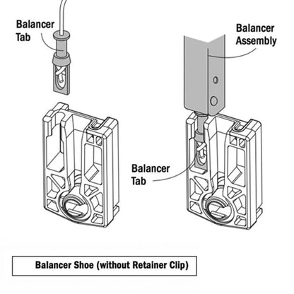Sash Balance #722 for Andersen Tilt-Wash Windows