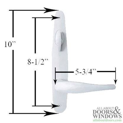 Andersen Tribeca Hardware Kit - Active Single Door, Non-Keyed