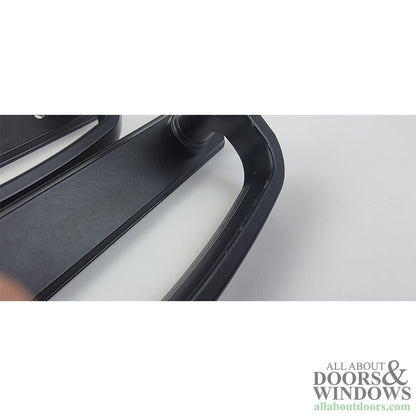 Andersen Frenchwood Gliding Door Handle Set Albany Interior and Exterior Black Blemished