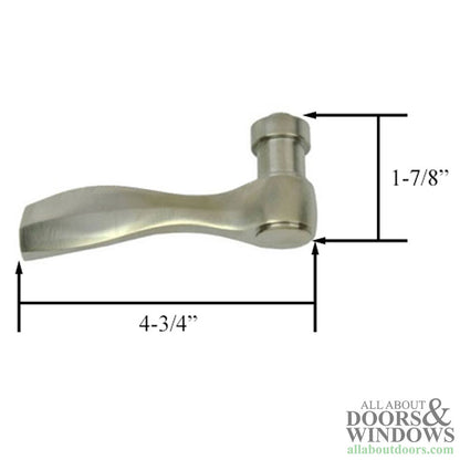 Andersen Newbury Lever Handle Right Hand Satin Nickel