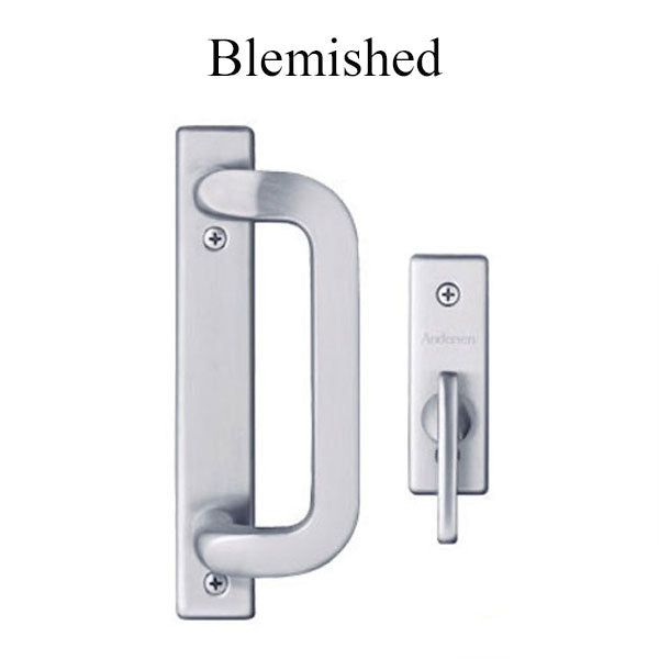 Andersen Anvers 2 Panel Trim - Satin Nickel