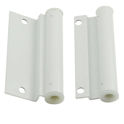 Andersen Leaf Hinges Upper and Lower Hinged Screen Door White
