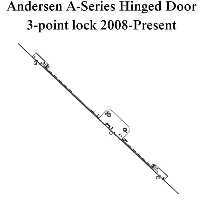 Andersen A-Series Hinged Door 3-point lock 2008-Present