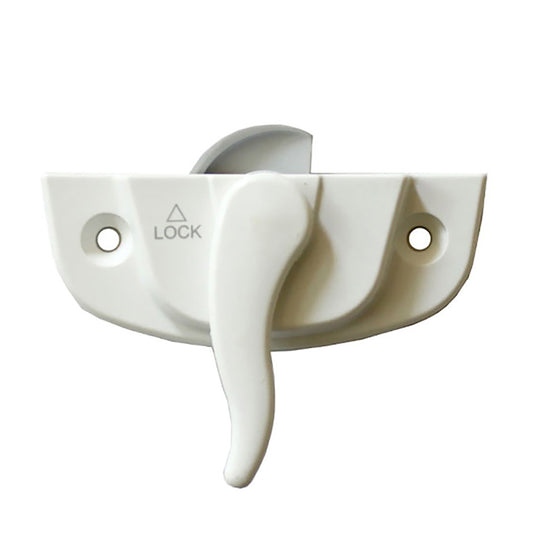 Genesis 2103 Sash Lock, Composite, Right Hand - White