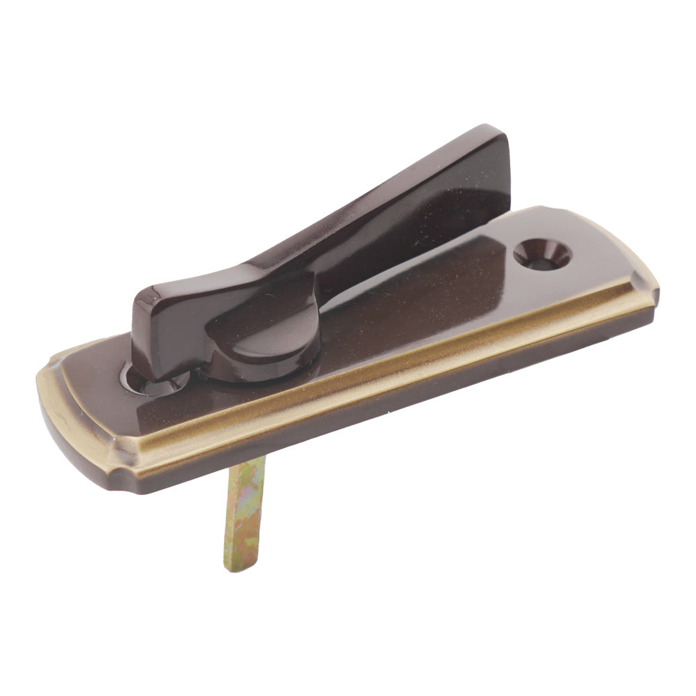 Andersen Old Style Hardware Set for Two-Panel Gliding Patio Doors, Newbury style in Antique Brass Finish.