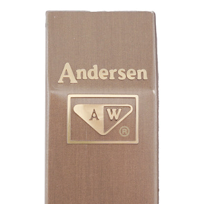 Andersen Old Style Hardware Set for Two-Panel Gliding Patio Doors, Newbury style in Antique Brass Finish.