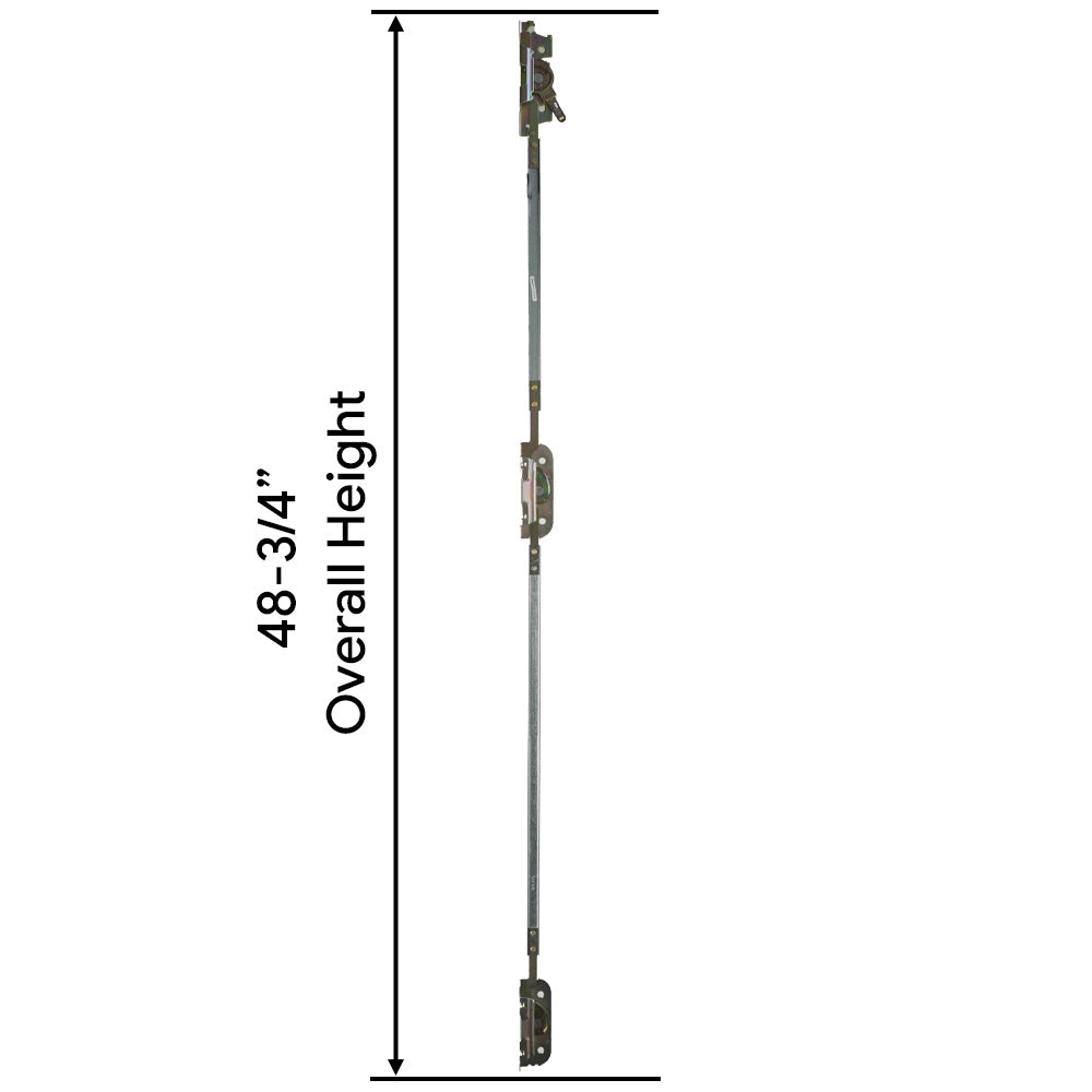 Andersen Casement Sash Lock, Triple 42 Long (Impact Resistant) Left