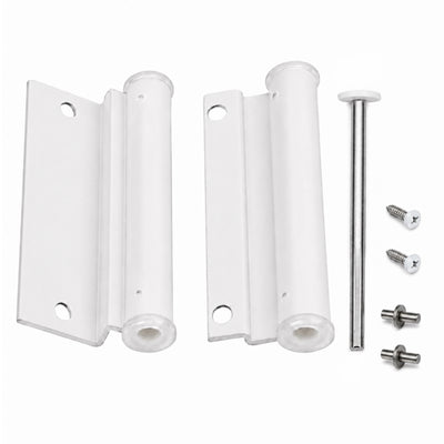 Andersen Leaf Hinges Upper and Lower Hinged Screen Door White