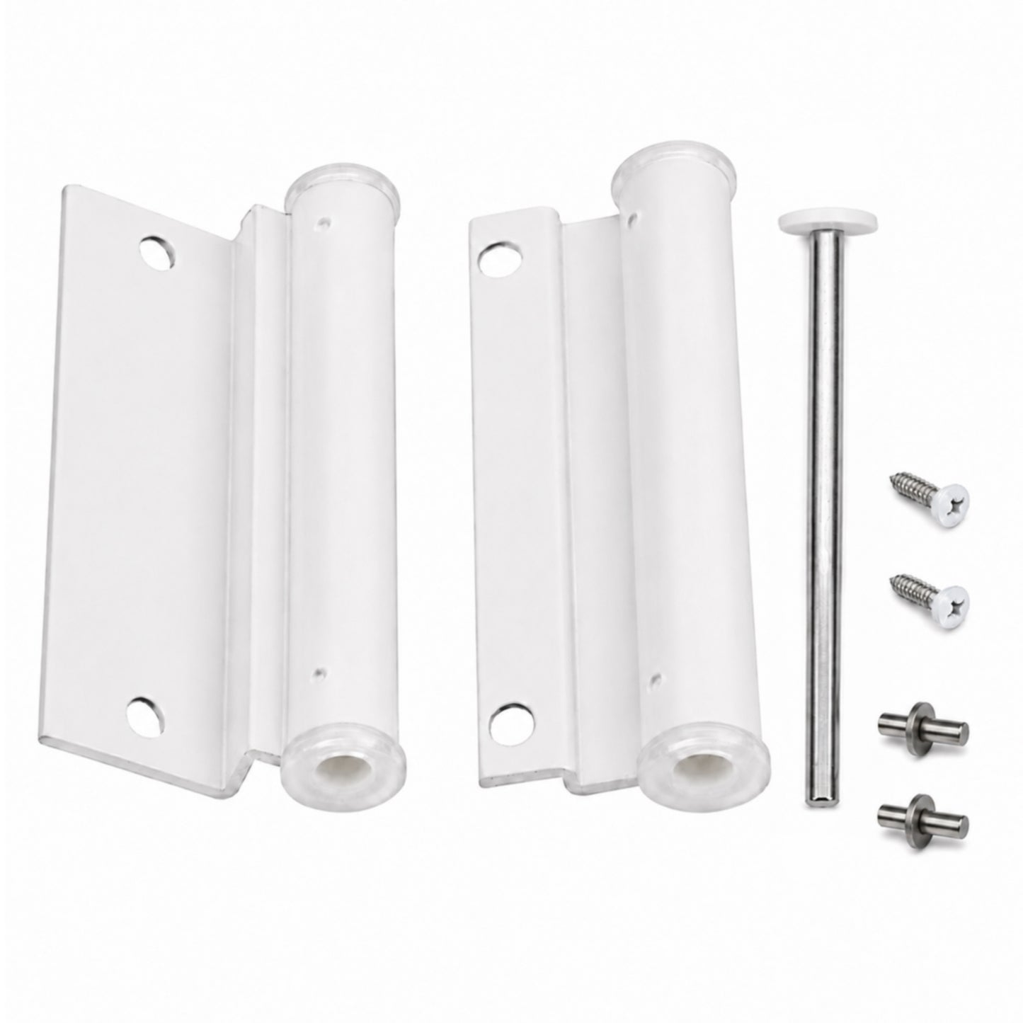 Andersen Leaf Hinges Upper and Lower Hinged Screen Door White