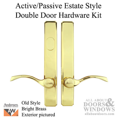 Andersen Frenchwood Hinged Double Door Hardware Kit - Old St