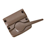 Andersen Left Hand Primed Casement Sash Lock - Light Bronze