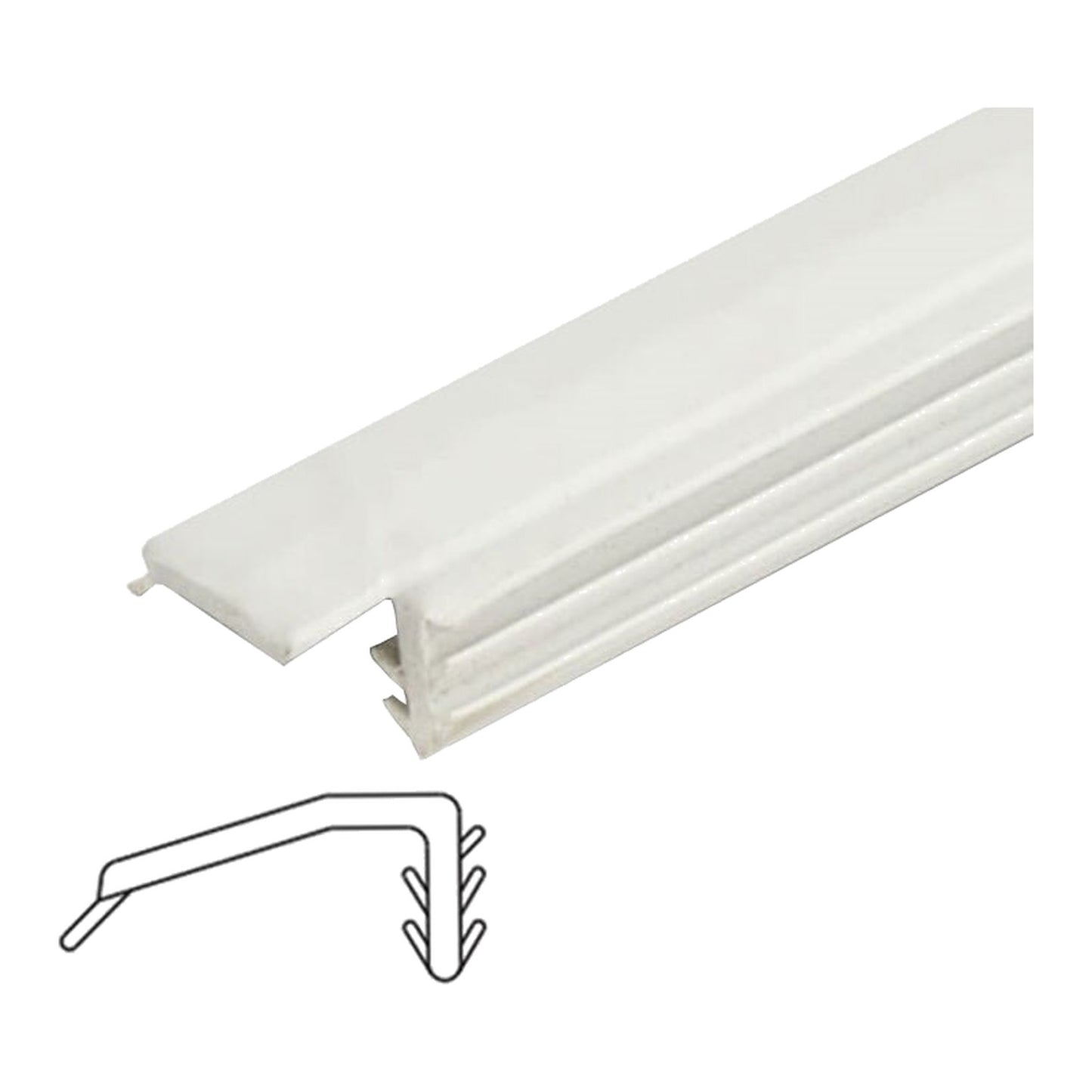 Andersen Casement and Picture Window Vinyl Bead for 1" Insulated Glass 32-31/64" - White