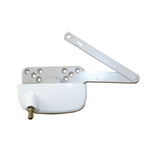 Truth Ellipse Split Arm Operator, Straight 4-1/2" Link, Left Hand - White - BLEMISHED