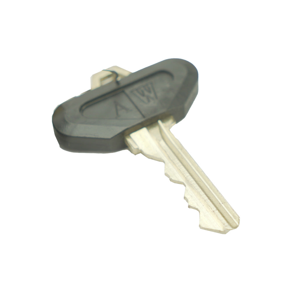 Andersen Reachout Lock Cylinder w/ Gears and Keys - Silver
