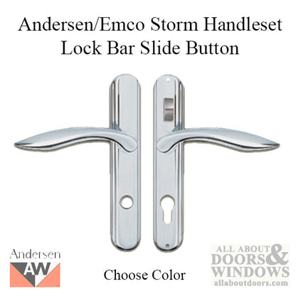 Discontinued - Andersen / EMCO Storm Door Handleset with Loc