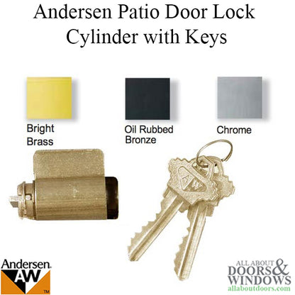Lock Cylinder, Andersen Frenchwood Hinged - Oil Rubbed Bronze