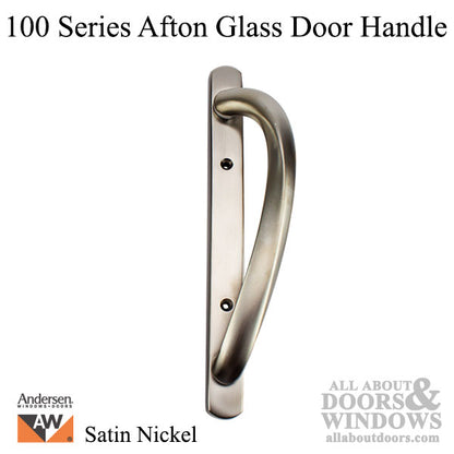 Andersen 100 Series Afton Sliding Door Handle - Satin Nickel