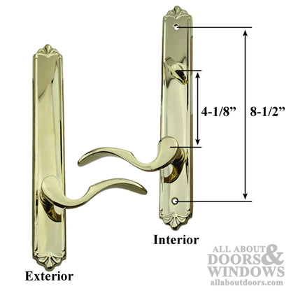 Cortina Style Handle Set for Active / Non-Keyed Andersen Door