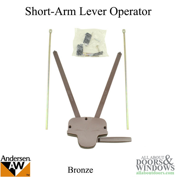 Andersen Beauty-Line Window Lever Operator 1957-1979 - Bronze