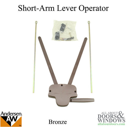 Andersen Beauty-Line Window Lever Operator 1957-1979 - Bronze