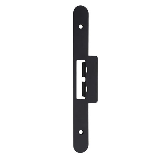 Andersen Latch & Deadbolt Strike Plate Cover, AP/PA Double Door - Black
