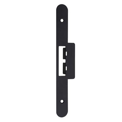 Andersen Latch & Deadbolt Strike Plate Cover, AP/PA Double Door - Black
