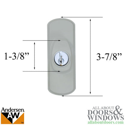 Andersen Frenchwood Gliding Doors - Lock Assembly - Albany -