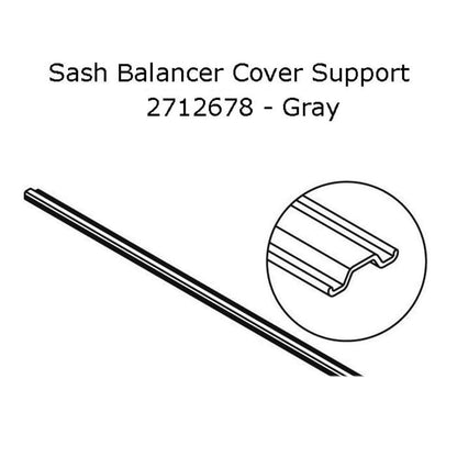 Andersen Tilt-Wash Sash Balancer Cover Support - Gray