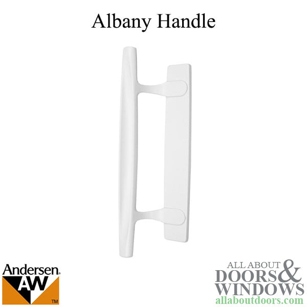 Andersen Frenchwood Gliding Door - Exterior Dished Handle