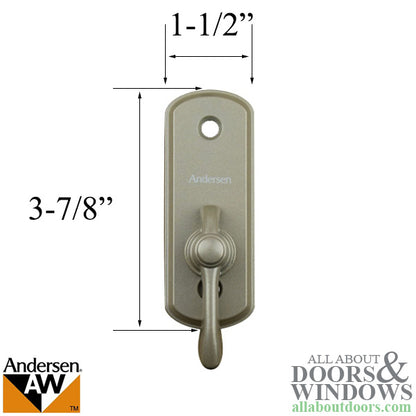 Andersen Frenchwood Gliding Doors - Thumb Latch - Albany - I