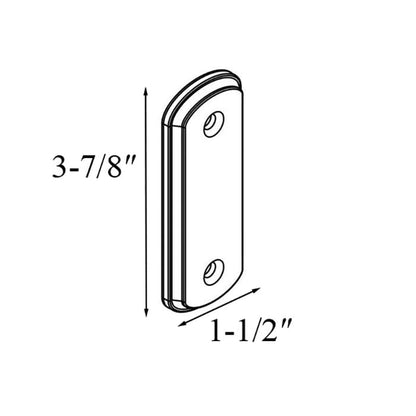 Andersen Frenchwood Gliding Doors - Cover Plate - Albany - W