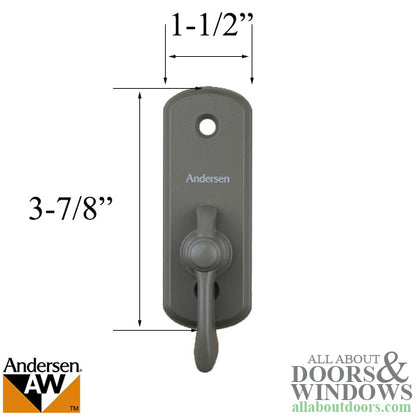 Andersen Frenchwood Gliding Doors - Thumb Latch - Albany - I