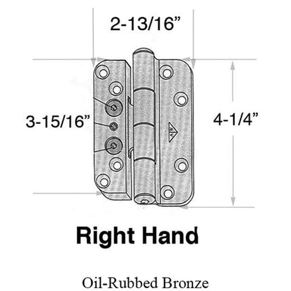 Discontinued - Andersen 1992-2005 Hinge, Right Hand - Oil Rubbed Bronze