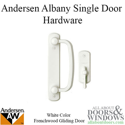 Andersen Frenchwood Gliding Door Trim Hardware, Albany, 2 Pa
